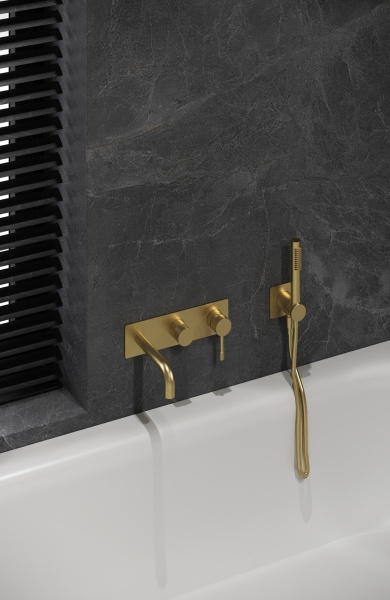 Смеситель для ванны Boheme Uno 464-3-MG