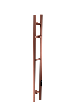 Полотенцесушитель электрический 2-трубы круглый COPPER BRUSHED 729-CB