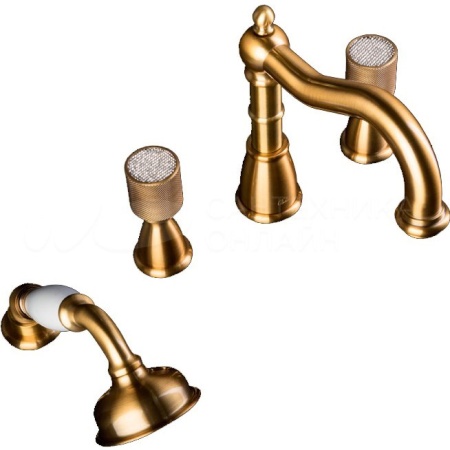 Смеситель на борт ванны Boheme Royal 391-Royal