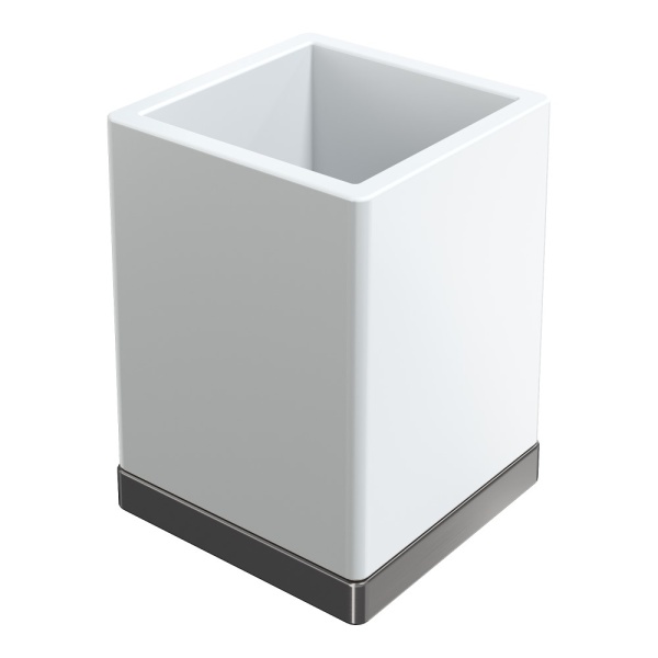 Стакан настольный Qubic Gun Metal 10961-GM