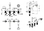 Смеситель на борт ванны Boheme Tradizionale 395-MR-W