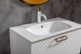 Тумба под раковину 80 см ArmadiArt Vallessi Avantgarde Linea 842-080-WG