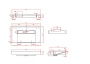Раковина 80 см ArmadiArt Flat 859-080-CLCT продается только в комплекте с тумбой