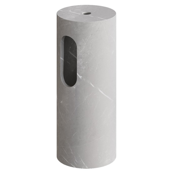 Пьедестал для раковины SOLE Corian 300*720 Grey 801-Base-GR