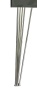 Ножки низкие ArmadiArt Lucido 775-046-CR, 1 пара