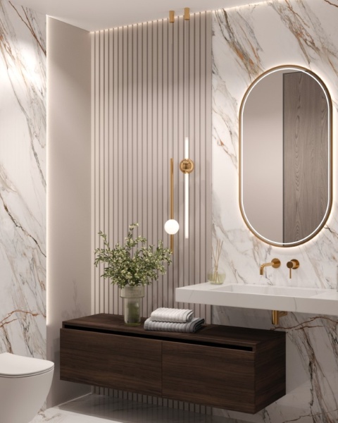 Раковина 100 см ArmadiArt Flat 859-100-CLCT продается только в комплекте с тумбой