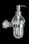Дозатор жидкого мыла Boheme Murano Cristal 10912-CRST-CH