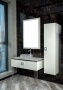 Столешница стеклянная 100 см ArmadiArt Lucido 853-100-W
