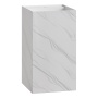 Раковина напольная Cube Corian 480*480*850 Calacatta 802-CLCT