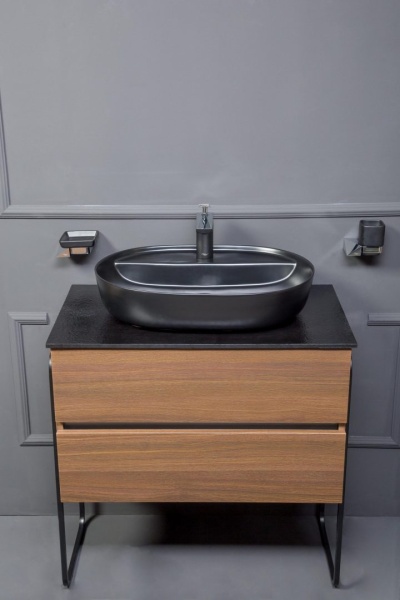 Тумба под раковину 80 см ArmadiArt Vallessi 837-080-D