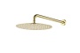 Верхний душ с кронштейном UNO Gold 30cm  латунь 422-TOP-G