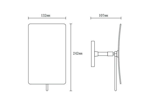 Зеркало косметическое Boheme Modern 506-NB