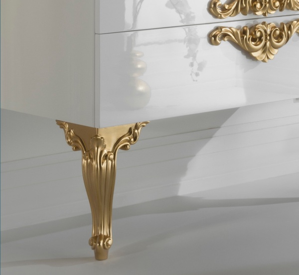 Ножки низкие ArmadiArt NeoArt 855-G h25, 1 пара