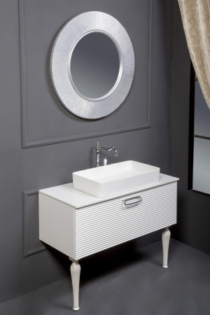 Тумба под раковину 100 см ArmadiArt Vallessi Avantgarde Linea 842-100-WG