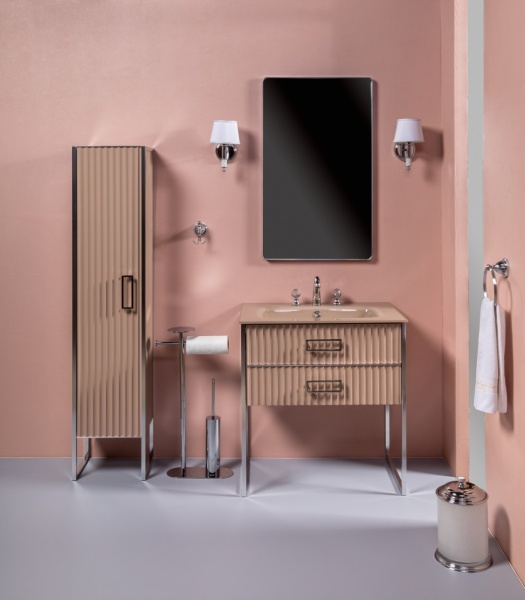 Тумба под раковину 80 см ArmadiArt Monaco 866-080-CPCR