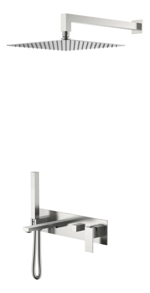 Встраиваемая душевая система Boheme Qubic 474-NB