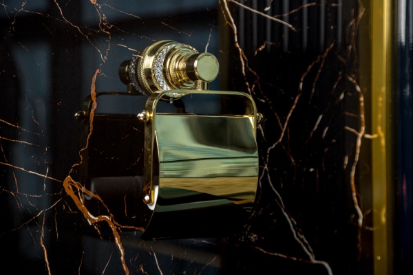 Держатель туалетной бумаги Boheme Aura 10241-G