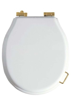 Сиденье из массива для унитаза Boheme Vogue 906-W-BR