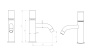Смеситель для раковины Boheme Stick 121-SGM-MR-W