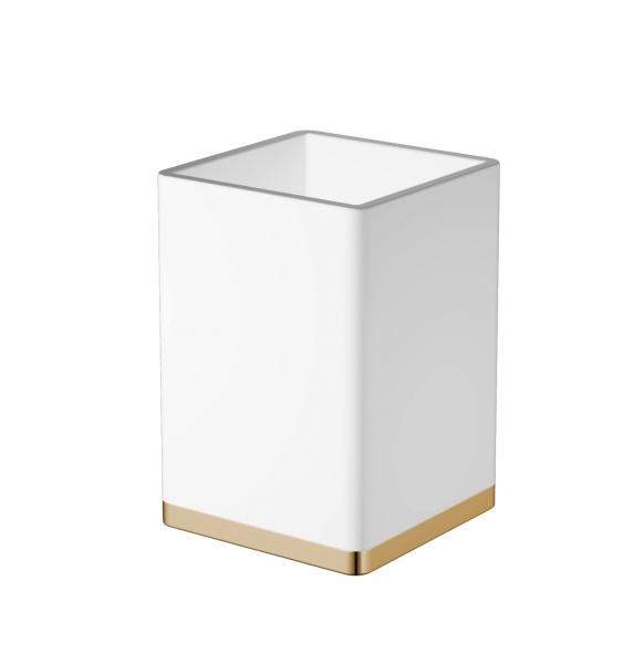 Стакан для зубных щеток Boheme Q 10961-W-G