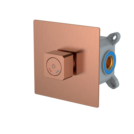 Смеситель автоматический встроенный QUAD Copper Brushed 154-5-CB