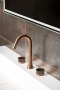 Смеситель из стены SWAN на 3 отв. COPPER BRUSHED STELLA BROWN 153-CB-ST-BROWN