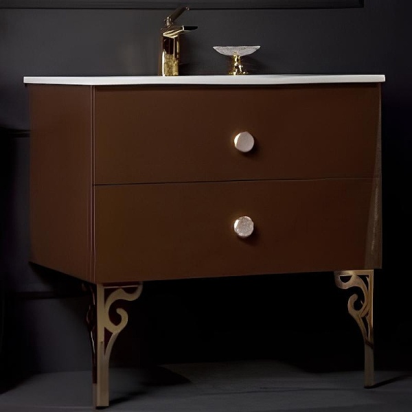 Тумба под раковину 80 см ArmadiArt NeoArt 830-080-DB