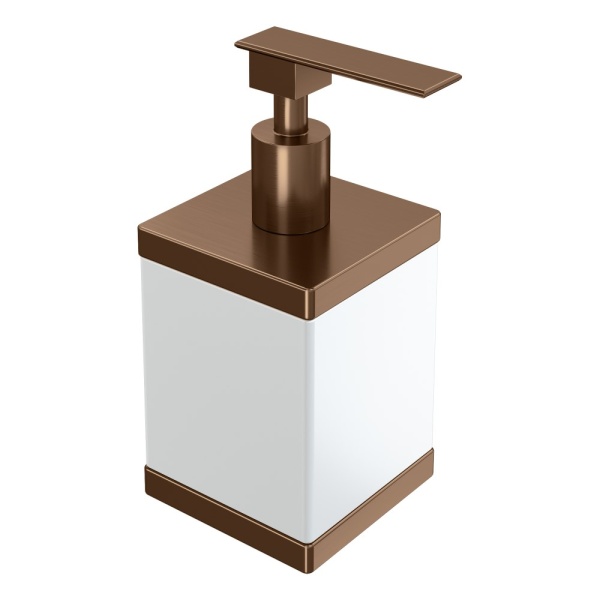 Диспенсер настольный Qubic Brushed Bronze 10969-BRB