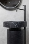 Пьедестал для раковины Ø30 см ArmadiArt Sole Corian 801-Base-Bwood