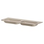 Раковина моноблок VOI 140см STONE FINISH DAPHNE 786-140-SF-D без отв.