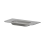 Раковина моноблок VOI 100см STONE FINISH LUNA 786-100-SF-L без отв.