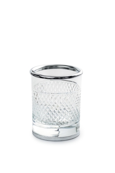 Стакан для зубных щеток Boheme Aura 10252-CR