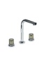 Смеситель из стены AURA на 3 отв. CHROME ELEGANTE GREEN 152-CR-EL-GREEN