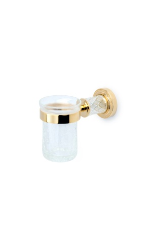 Стакан для зубных щеток Boheme Murano Cristal 10904-CRST-G