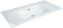 Раковина стеклянная141 см ArmadiArt Vallessi 852-141-WH ice продается только в комплекте с тумбой