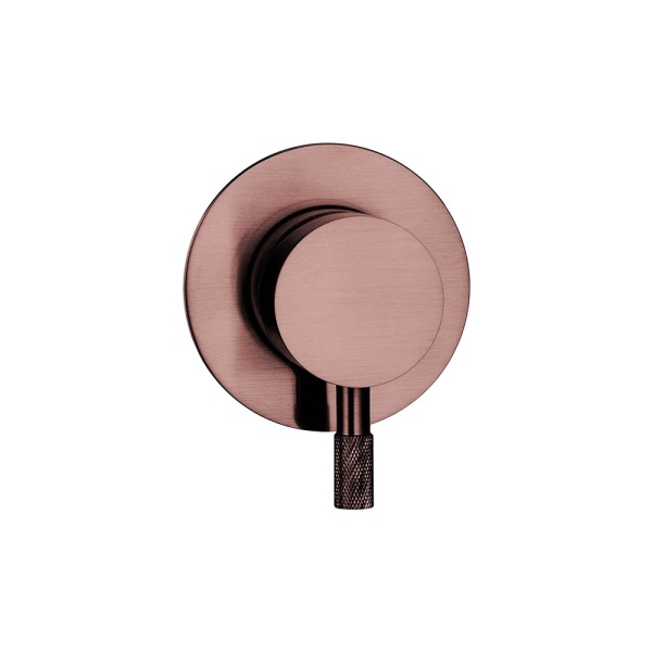 Смеситель встраиваемый однорычажный UNO COPPER BRUSHED 627-CB