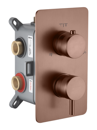 Встраиваемый смеситель Boheme Cell 135-3-BRB на 3 источника