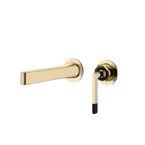 Смеситель Boheme Duo для раковины из стены, 2х-позиционный 165-G