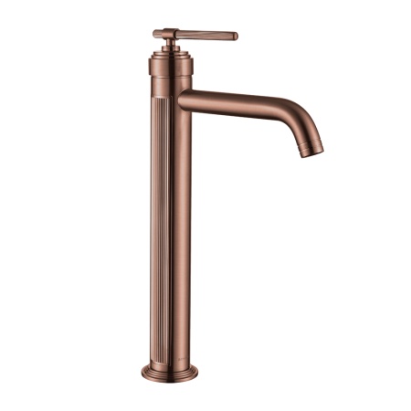 Смеситель для умывальника высокий ETERNA COPPER BRUSHED 172-CB