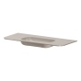 Раковина моноблок VOI 120см STONE FINISH CASHMERE 786-120-SF-C без отв.