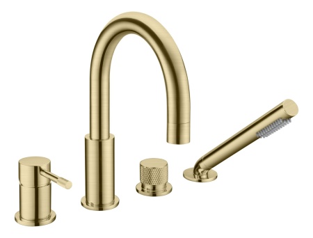 Смеситель на борт ванны Boheme Uno 460-MG