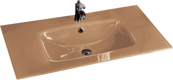 Столешница стекло 100см моноблок Капучино 852-100-CP neoart