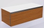 QUATRO 1 120CM тумба WILLOW профиль ANTHRACITE + внур. подсв. 790-M1-120-W-A-LED