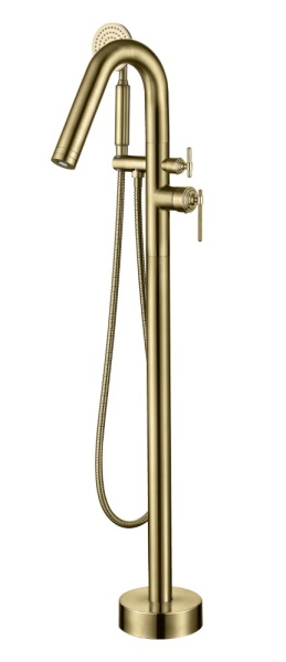 Смеситель напольный ETERNA MATT GOLD 179-MG