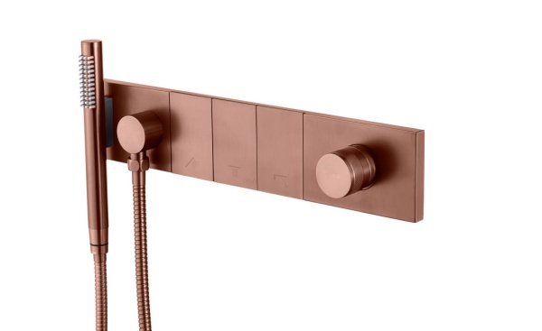 Встраиваемая душевая система Boheme Zodiac 132-SYS-BRB