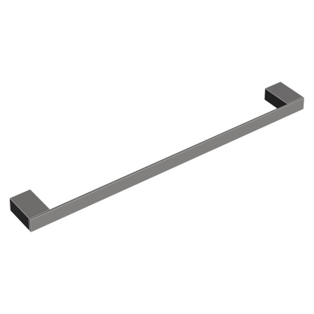 Полотенцедержатель длинный Qubic Shine Gun Metal 10722-SGM