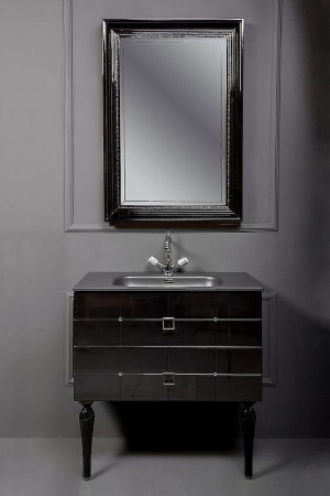 Тумба под раковину 100 см ArmadiArt Vallessi Avantgarde Piazza 841-100-BCR
