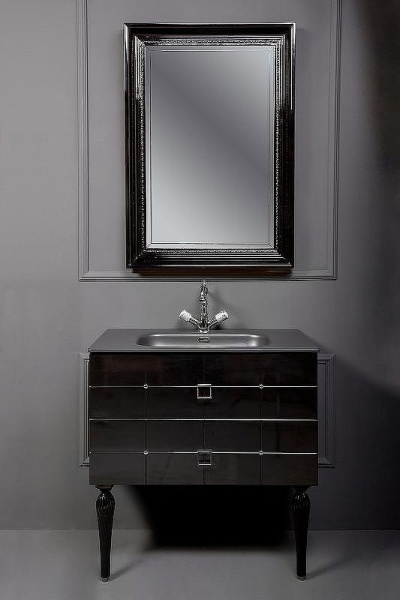 Тумба под раковину 100 см ArmadiArt Vallessi Avantgarde Piazza 841-100-BCR