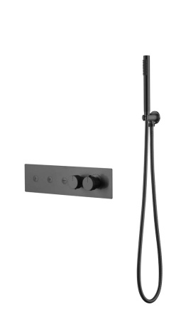 Смеситель FUSION TERMO с ручным душем 131-SYS-GM