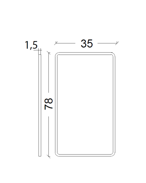 Ножки для тумбы ArmadiArt Vallessi 839-W-60, 1 пара